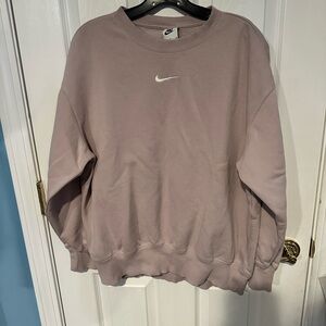 Nike Women's Dusty Mauve Crewneck Sweatshirt